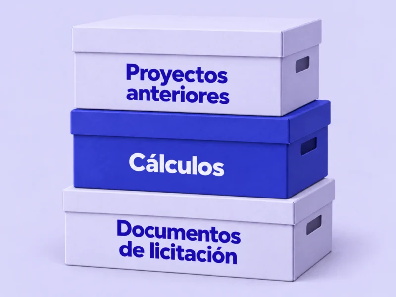 Proyectos anteriores, cálculos y documentos de licitaciones forman el archivo de ingeniería de BHT.