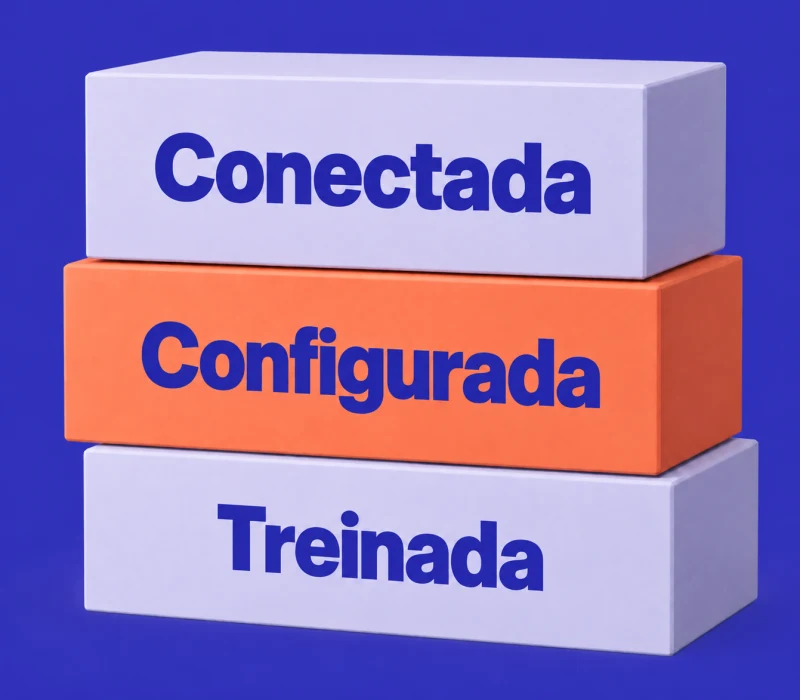 Sua empresa conectada, configurada e treinada.